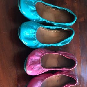 2 pairs (size 8 ) Tieks